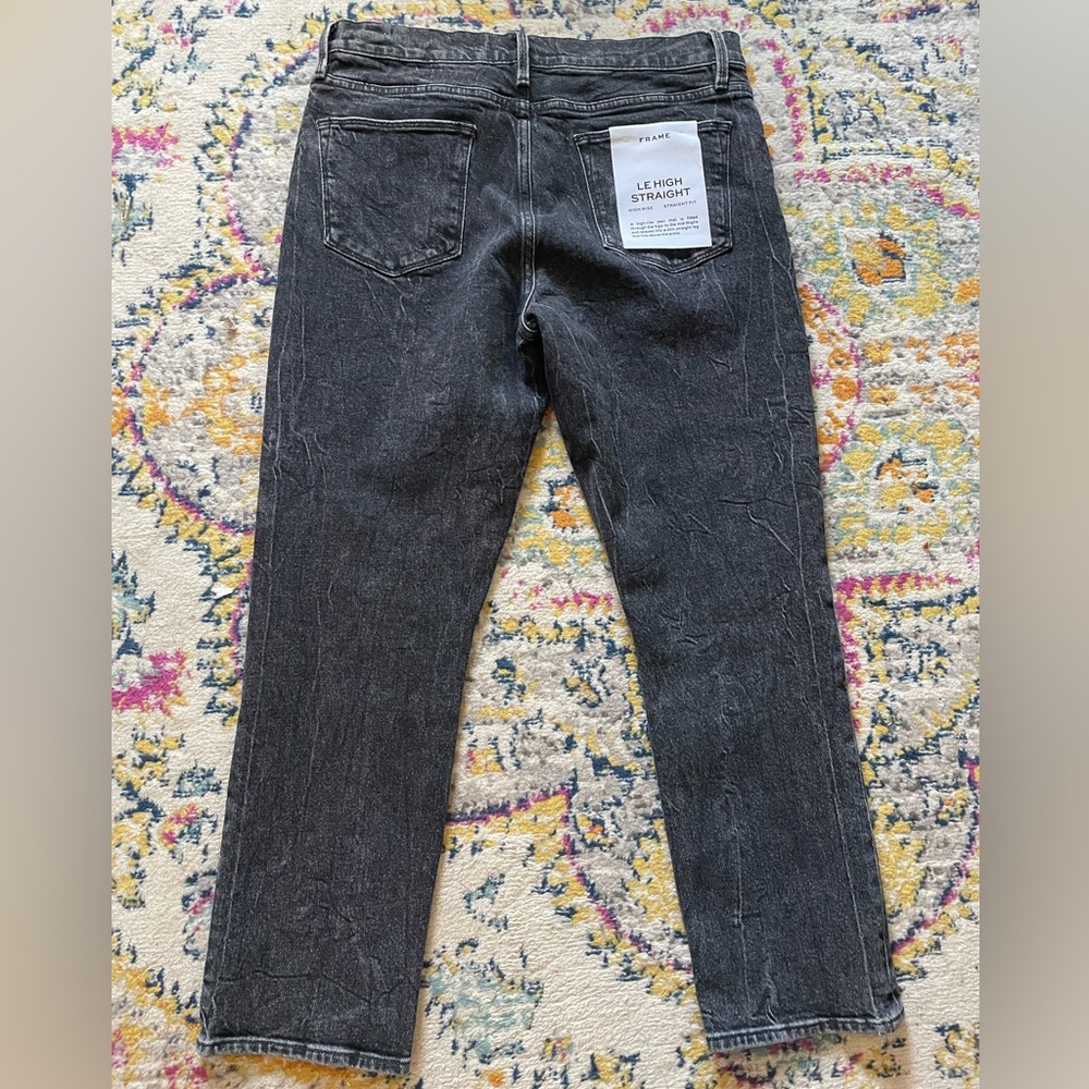 Le Sylvie Crop Straight Leg Denim - Picture 2 of 7